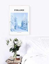 Load image into Gallery viewer, Finland &#39;Magic Of Finnish Lapland&#39; Print
