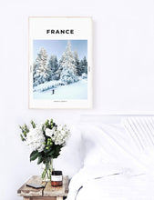 Load image into Gallery viewer, France &#39;The Slopes Are Calling&#39; Print
