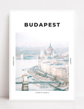 Load image into Gallery viewer, Budapest &#39;Danube, Soul Of Europe&#39; Print
