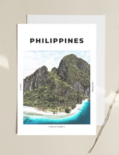 Load image into Gallery viewer, Philippines &#39;Heaven On Earth&#39; Print
