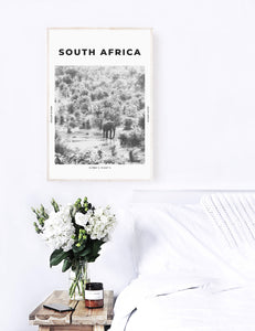 South Africa 'Welcome To The Jungle' Print