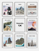 Load image into Gallery viewer, &#39;Map Of The World&#39; - Travel Print
