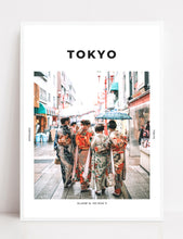 Load image into Gallery viewer, Tokyo &#39;In Kimonos&#39; Print
