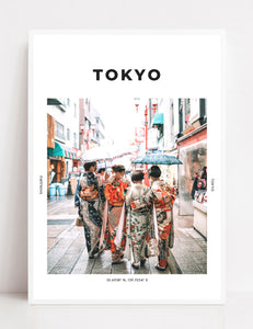 Tokyo 'In Kimonos' Print