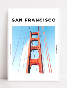 San Francisco 'Golden Gate' Print