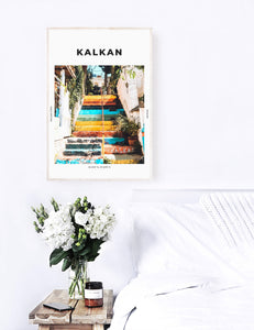 Kalkan 'Step By Colourful Step' Print