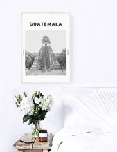 Load image into Gallery viewer, Guatemala &#39;Temples At Tikal&#39; Print
