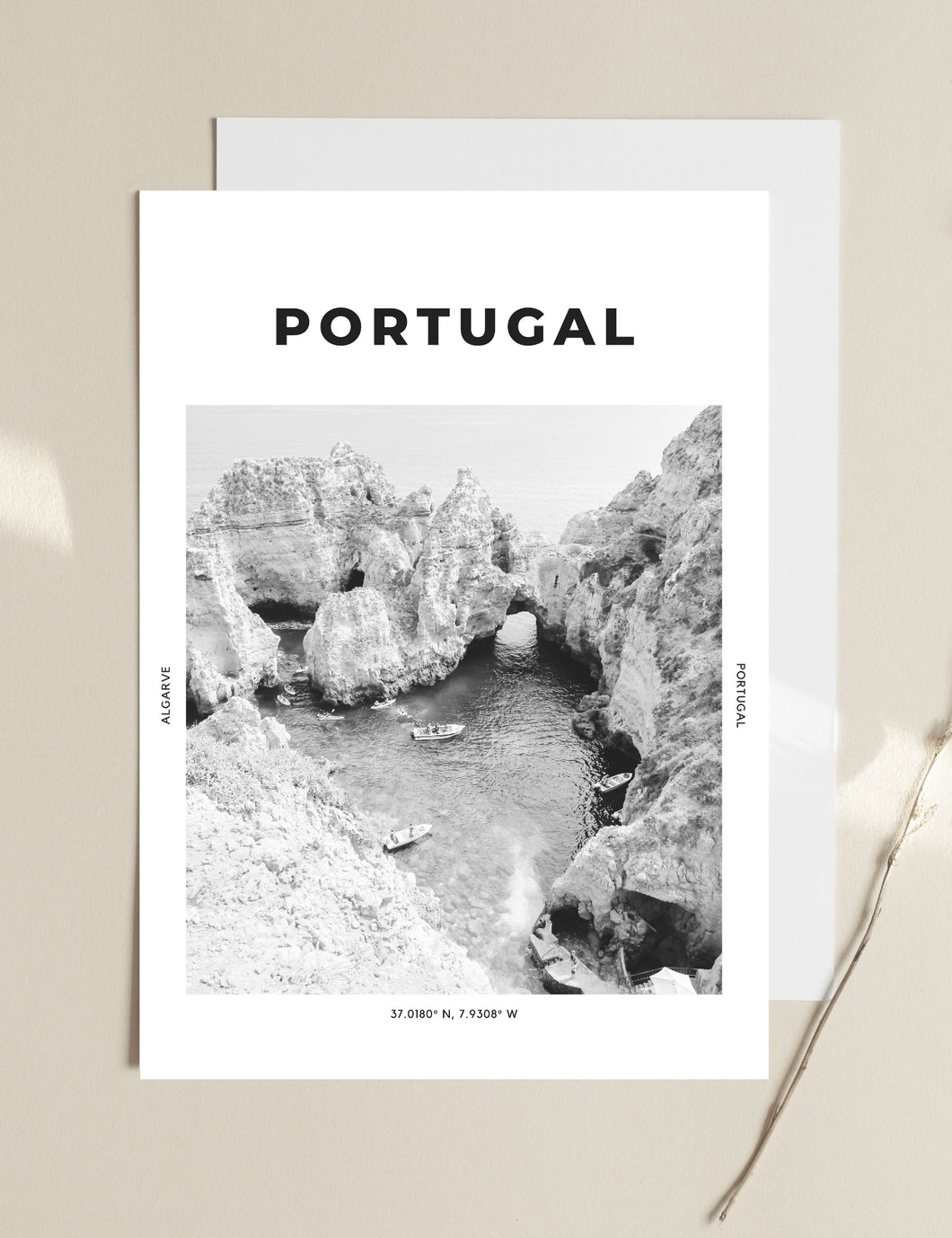 Portugal 'The Blue Lagoon' Print