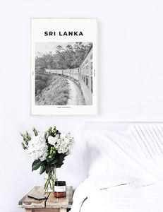 Sri Lanka 'Train To Ella' Print