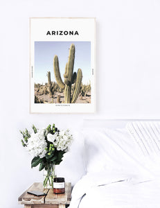Arizona 'Cactus County' Print