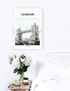 London 'Tall As Tower Bridge' Print