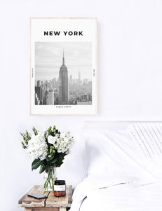 New York 'Concrete Jungle' Print