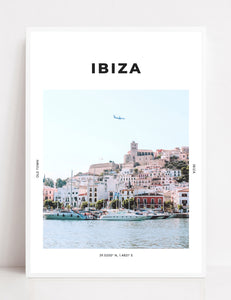 Ibiza 'Dalt Vila Old Town' Print