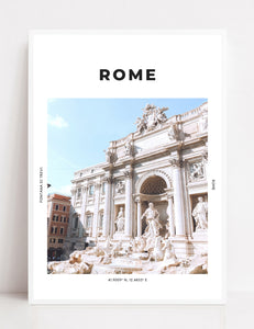 Rome 'Trevi Fontana' Print