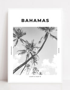 Bahamas 'Tropical State Of Mind' Print