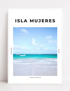 Isla Mujeres 'Power Of The Ocean' Print