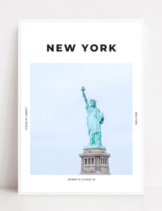 New York 'Lady Liberty' Print
