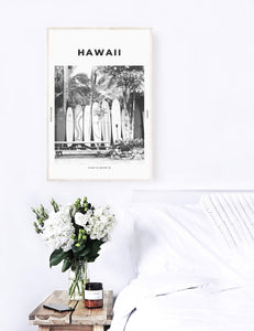 Hawaii 'North Shore Surf' Print