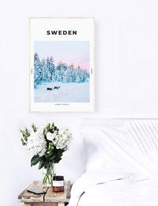 Sweden 'Swedish Lapland And Its Reindeers' Print