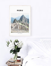 Load image into Gallery viewer, Peru &#39;Machu Picchu The Lost City&#39; Print
