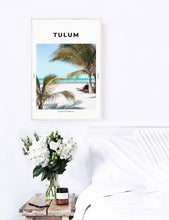 Load image into Gallery viewer, Tulum &#39;Find Me Under The Palms&#39; Print
