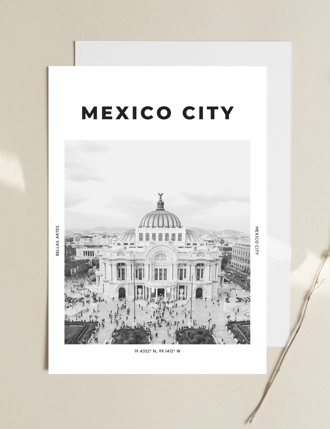 Mexico City 'Golden Opportunity' Print