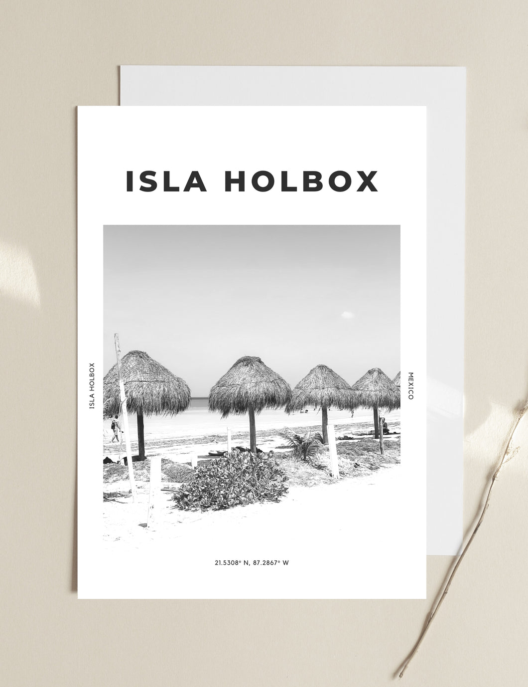 Isla Holbox 'Mini Mexico' Print