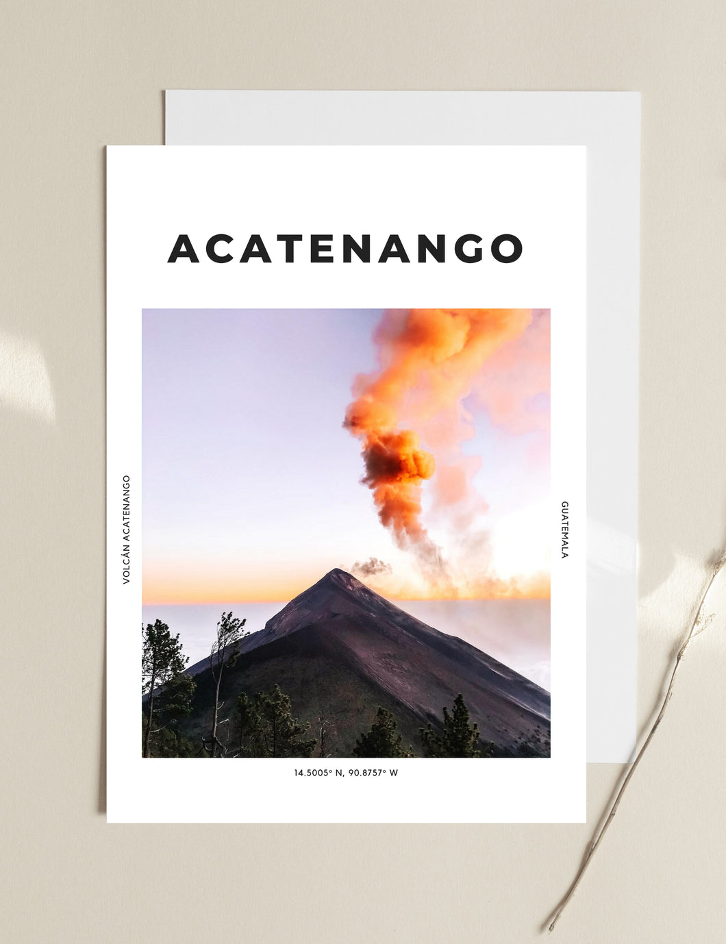 Acatenango 'Power Of The Earth' Print