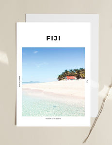 Fiji 'Beachcomber Bliss' Print