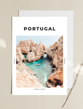 Load image into Gallery viewer, Portugal &#39;The Blue Lagoon&#39; Print
