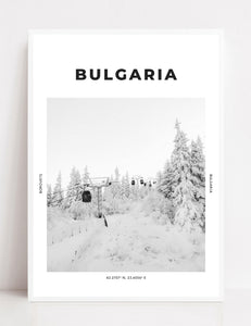 Bulgaria 'Borovets Beauty' Print