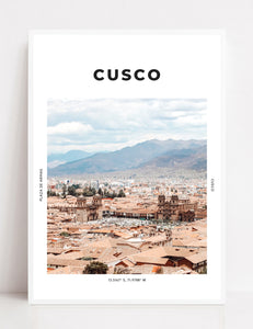 Cusco 'Magical Ciudad' Print