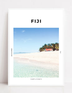 Fiji 'Beachcomber Bliss' Print
