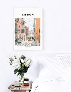 Lisbon 'Lisboa Tram' Print