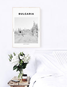 Bulgaria 'Borovets Beauty' Print
