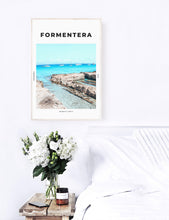 Load image into Gallery viewer, Formentera &#39;Endless Blue&#39; Print
