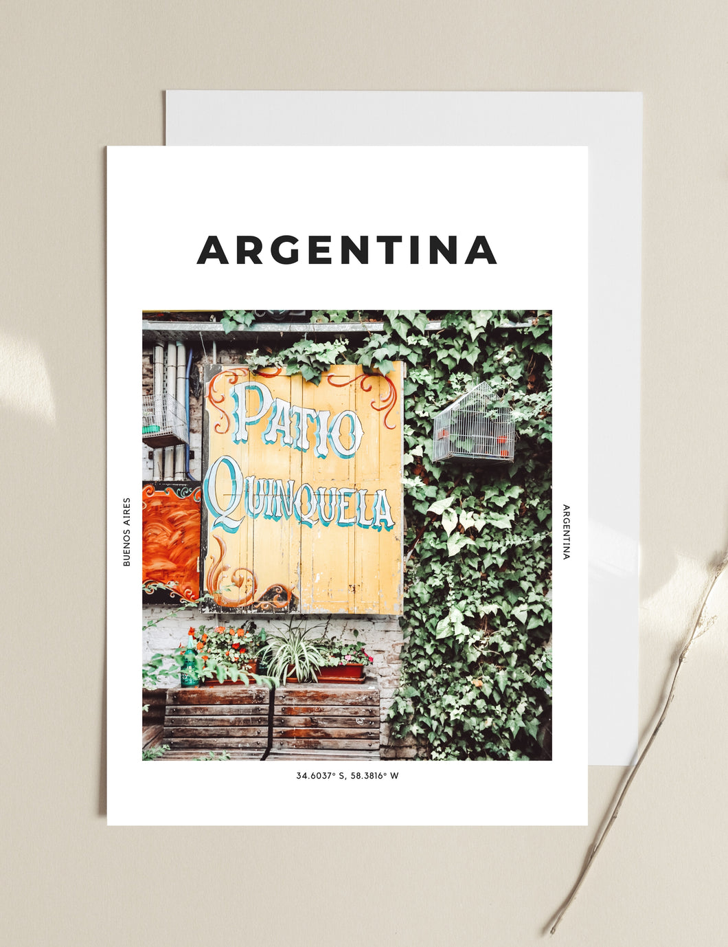 Argentina 'Buenos Aires Reina del Plata' Print
