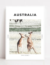 Load image into Gallery viewer, Australia &#39;Naked Kangaroos&#39; Print
