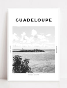 Guadeloupe 'The Butterfly Island' Print
