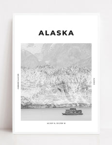 Alaska 'Where The Glacier Meets The Sky' Print
