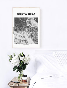 Costa Rica 'A Little Parrot Told Me' Print