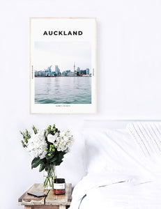 Auckland 'Kiwi Skyline' Print
