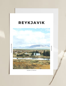 Reykjavik 'Golden Circle' Print