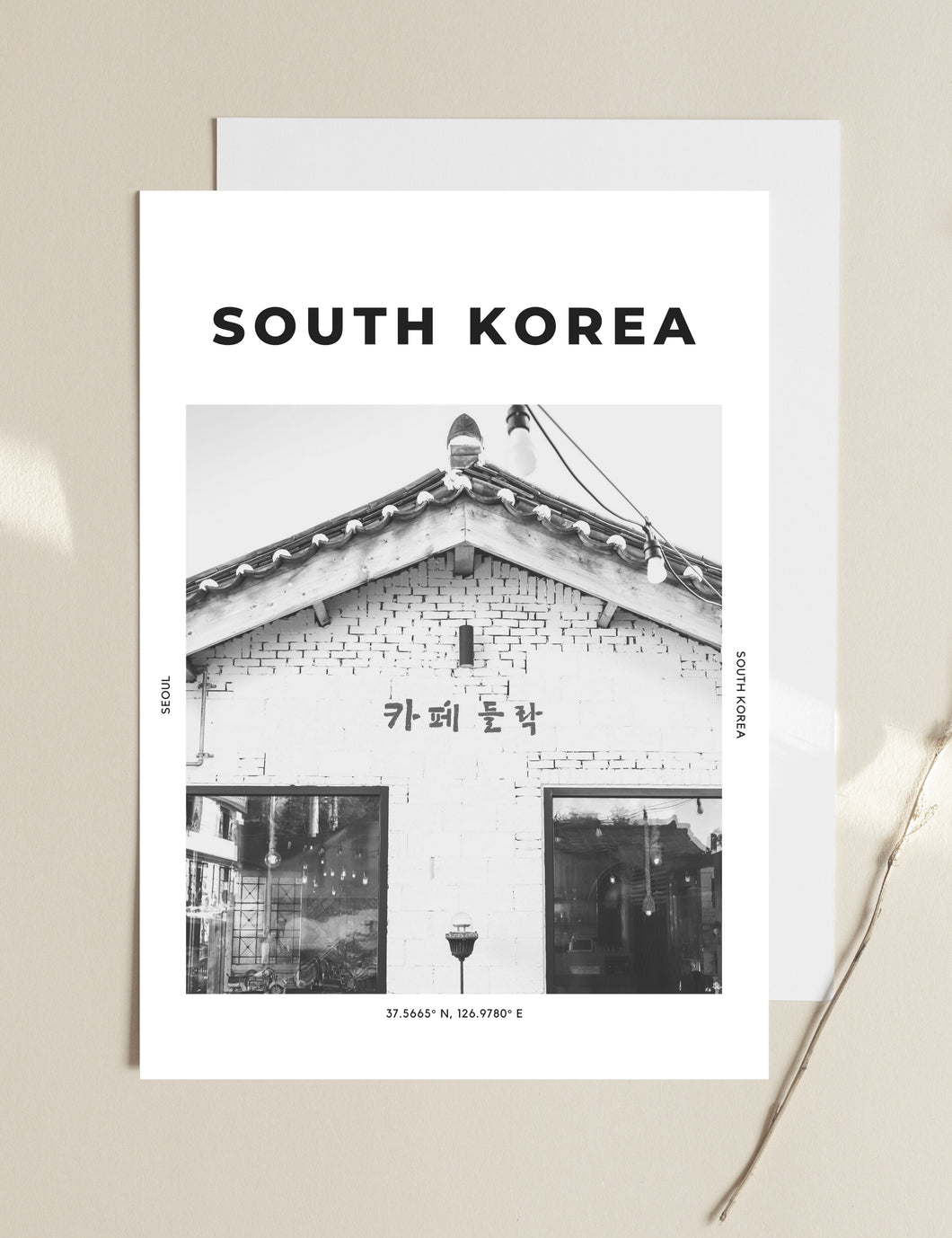 South Korea 'Seoul Searchin' Print