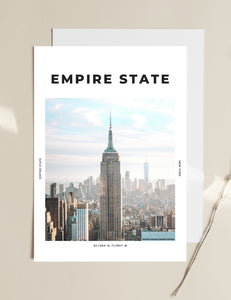 Empire State 'King Of New York' Print
