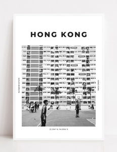 Hong Kong 'Rainbow Estate' Print