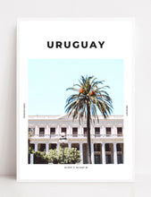Load image into Gallery viewer, Uruguay &#39;Montevideo Palms&#39; Print
