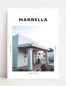 Marbella 'Evening Of Dreams' Print