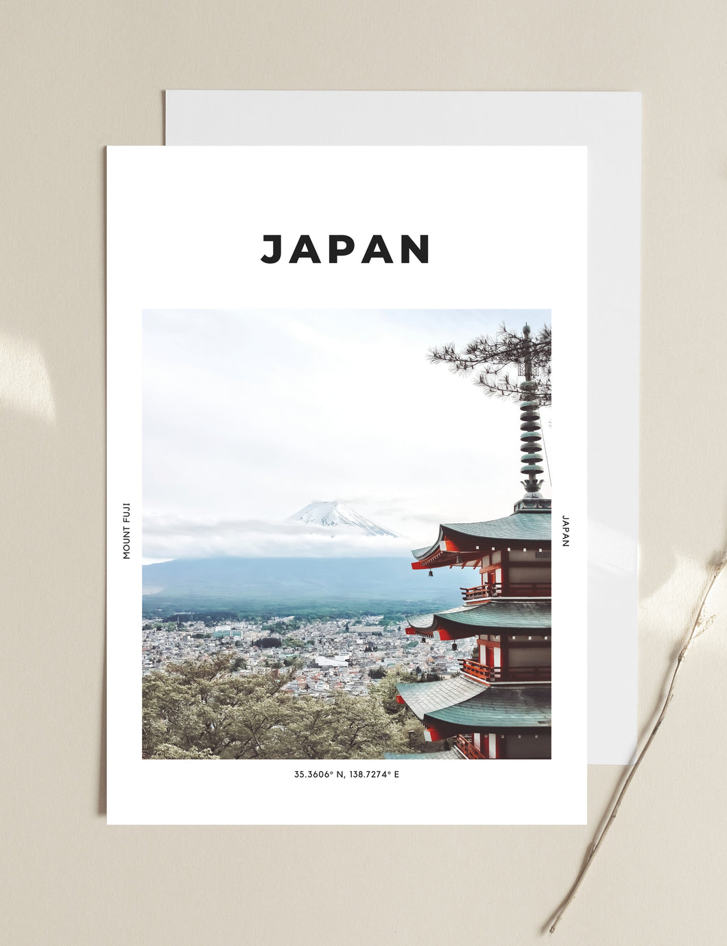 Japan 'Morning At Mount Fuji' Print