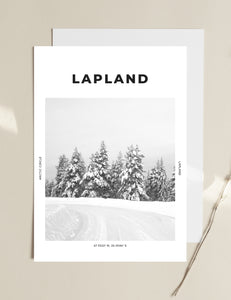 Lapland 'North Of The Arctic Circle' Print